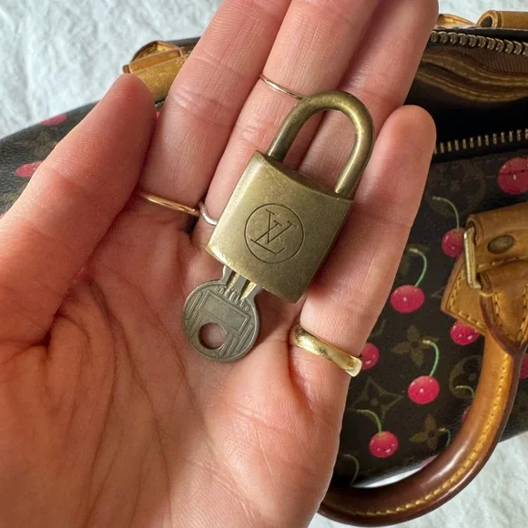 Louis Vuitton Vintage Cerises Cherry Speedy 25 - Picture 7 of 9